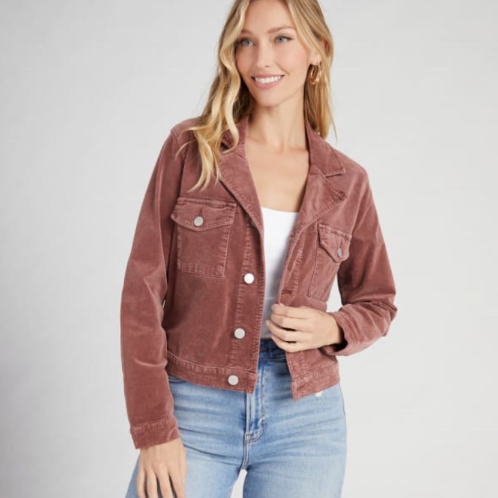 Dear John corduroy trucker Jacket Women's Mahogany